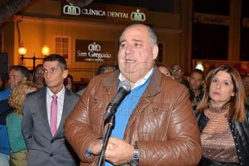 Encendido de la decoración navideña e inauguración del belén canario de Los Llanos  (Foto Francisco Javier Santana)